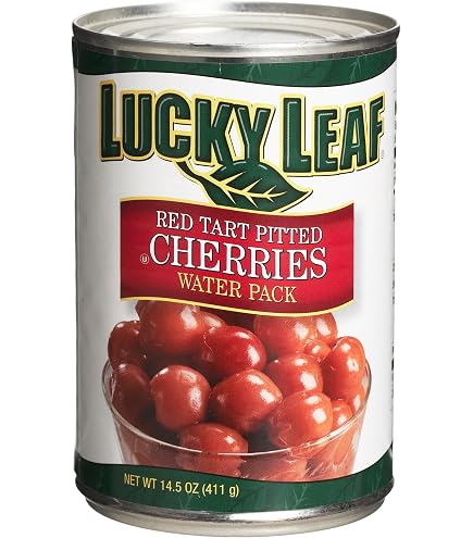 Amazon.com : Lucky Leaf Red Tart Pitted Cherries Packed in Water